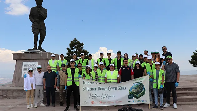 Büyük Taarruz'un Başladığı Kocatepe'de Büyük Çevre Temizliği