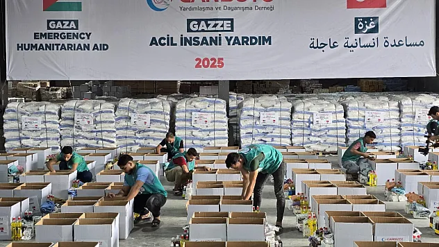Cansuyu'ndan Gazze'ye 400 Tonluk Dev Yardım!