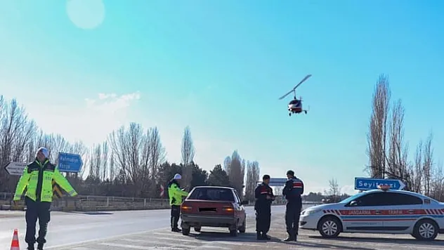 Cayrokopter İle Havadan Trafik Denetiminde 71 Bin 563 TL İdari Para Cezası Kesildi