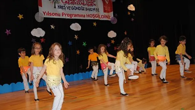 Çekirdek kreşin yılsonu etkinliği beğenildi