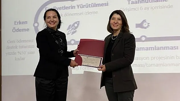 Çepni,  KOSGEB girişimcilik desteklerini anlattı