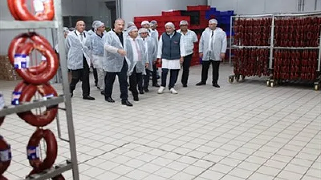 Çerkezköy TSO Afyon’daki işletmeleri ziyaret etti