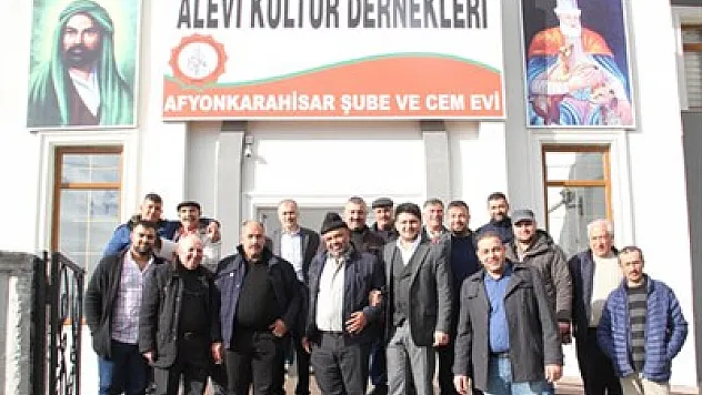 Çetinkaya'dan Alevi Derneği'ne ziyaret – Kocatepe Gazetesi