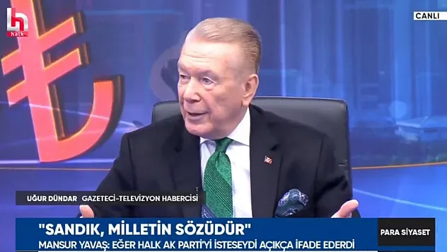 CHP Genel Başkanı Özel'in Küfrüne Uğur Dündar'dan Aynı Tonda Destek
