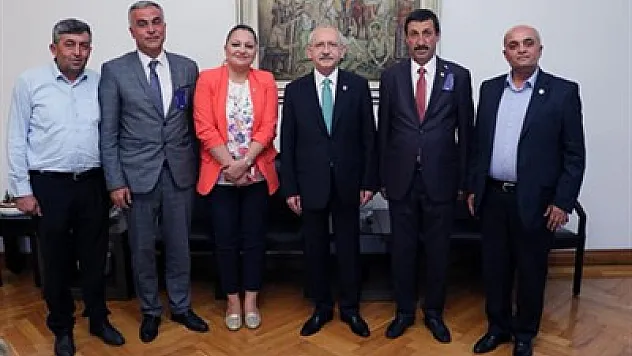 CHP'li Belediye Başkanları Kılıçdaroğlu ile buluştu