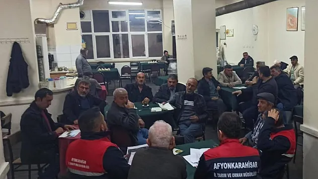 Çiftçi Bilgilendirme Toplantıları Sürüyor