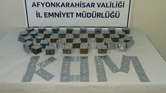 Cinsel içerikli hap ele geçirildi