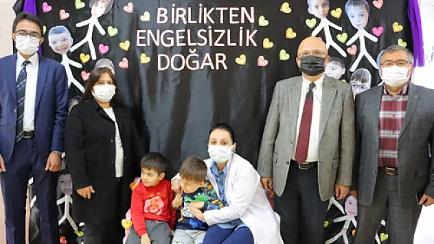 Çoban, özel öğrencilerle bir araya geldi