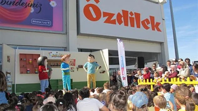 Çocuklar Özdilek'te eğlendi