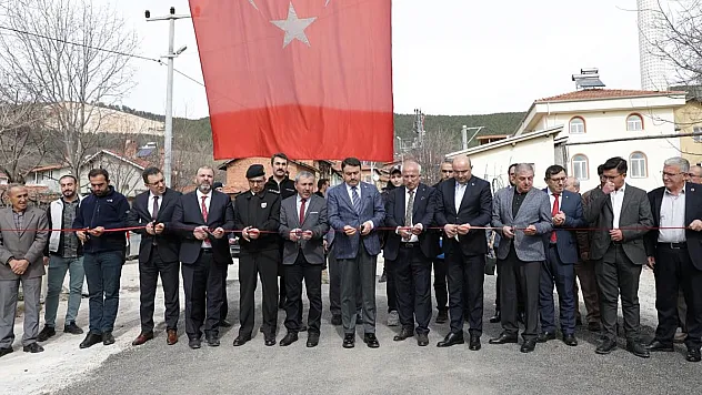Dağdemirli-Sekbandemirli grup köy yolu hizmete açıldı