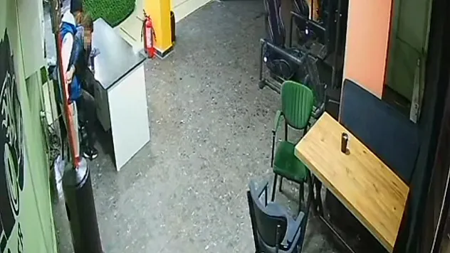 Dehşet Anı Güvenlik Kamerasında