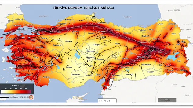 Deprem Bölgesi Olmayan İller?
