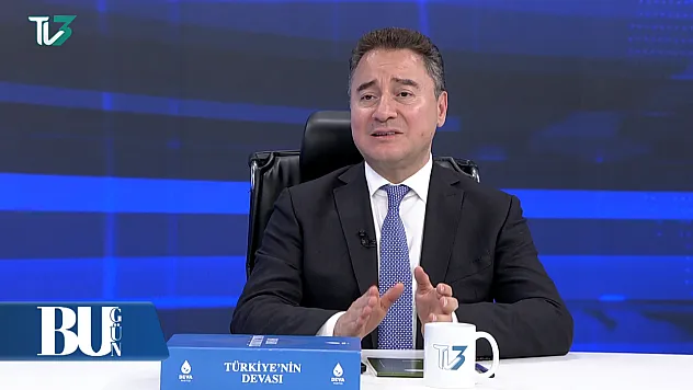 DEVA Partisi Lideri Babacan'dan Cumhurbaşkanlığı Adaylığı İçin Açık Kapı