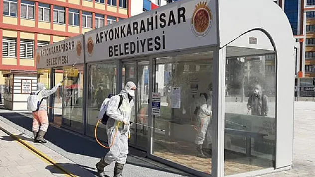 Dezenfekte çalışmaları sürüyor