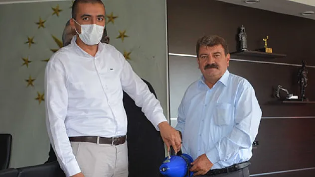 Dinar 112 istasyonlarına ilaçlama makinesi alındı