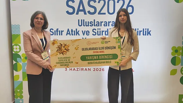 Dumlupınar Bilsem Öğrencisi Sıfır Atık Yarışmasında Birinci Oldu