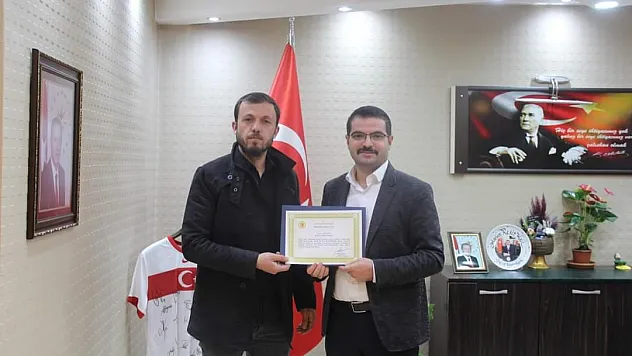 Duyarlı Berbere Kaymakam'dan 'Teşekkür Belgesi'