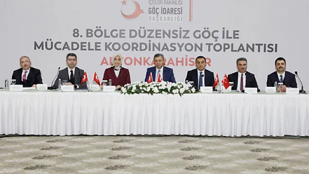 Düzensiz Göçle Mücadele Toplantısı Afyon'da yapıldı