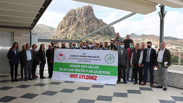 Eber Gölü Çalıştayı'na  Afyon ev sahipliği yaptı