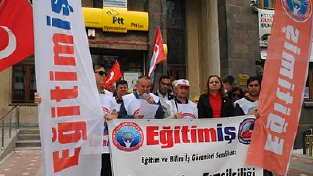 Eğitim emekçileri iş güvencesinden yana