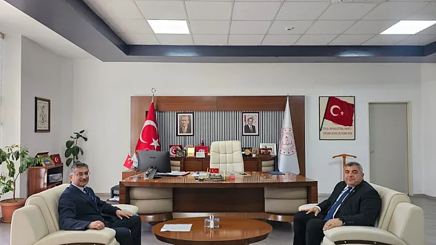 Emirdağ'dan Müdür Sünnetci'ye Üst Düzey Ziyaret