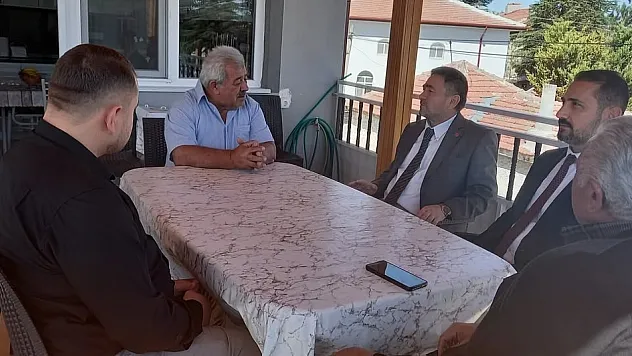 Emirdağ Müftüsü Eker'den Kıbrıs Gazisi Ali Yüksel'e Ziyaret