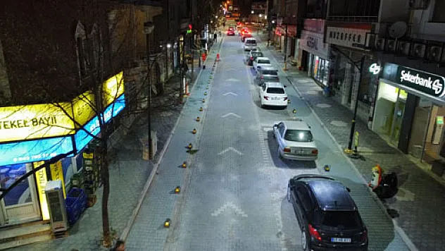 Emirdağ’da Arabacılar  Sokağının çehresi değişti