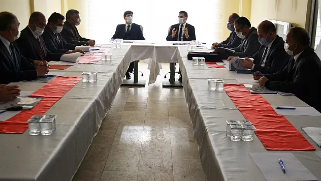 Emirdağ'ın eğitimdeki genel durumu masaya yatırıldı