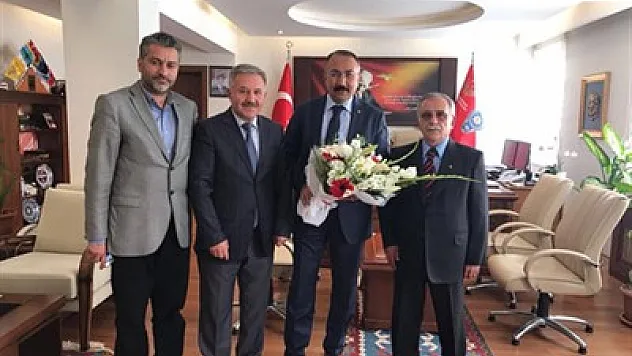 Emniyet Müdürü Şen’e teşekkür ziyareti
