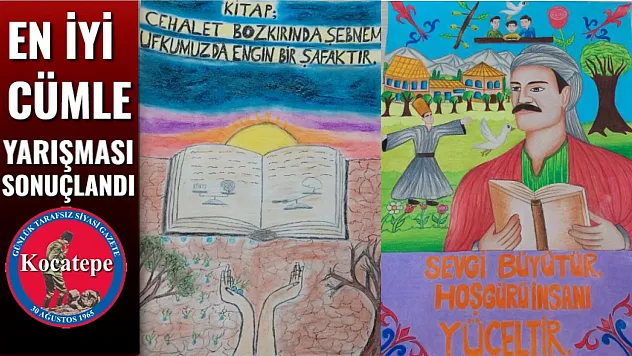 En İyi Cümle Yarışması Sonuçlandı