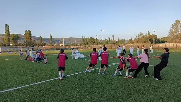 Engelsiz Yaz Spor Okulu’nda çocuklar doyasıya eğleniyor