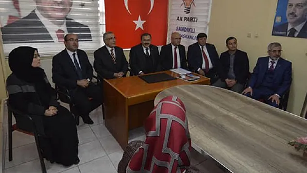 Eroğlu, Sandıklı'da incelemelerde bulundu