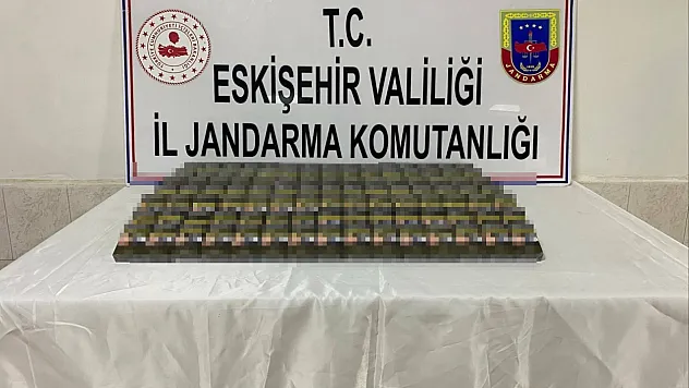 Eskişehir'de 187 Paket Gümrük Kaçağı Sigara Ele Geçirildi
