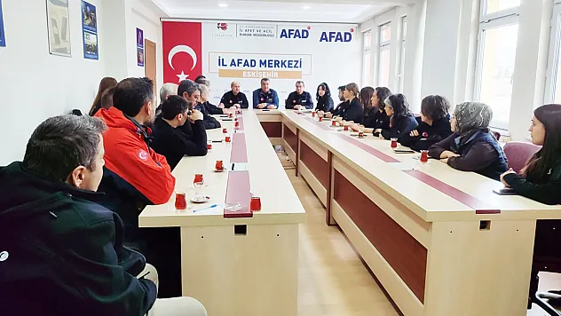 Eskişehir'de Afet Risklerinin Azaltılması İçin Çalışmalar Sürüyor