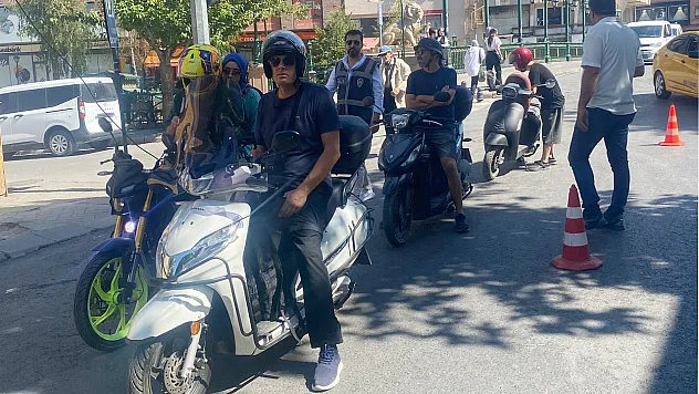 Eskişehir'de Motosiklet Denetimi