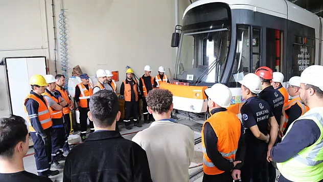 Eskişehir'de Tramvay Kazası Olursa Ne Yapılacak? Ekipler Hazırlanıyor
