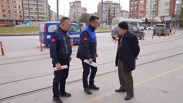 Eskişehir Tepebaşı'nda Zabıtadan Bilgilendirme