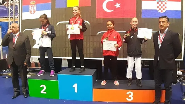 Eskişehirli genç sporcuya uluslararası madalya