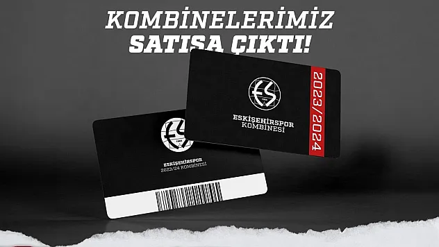 Eskişehirspor'da nostaljik kombine kartlar satışa çıkıyor