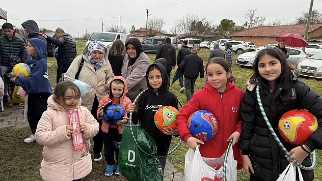 Evciler Baraklı'da Arefe Adağı Geleneği Sürüyor