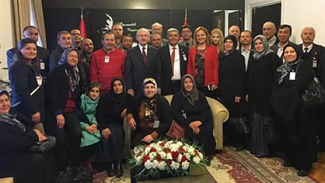 Evcilerli heyet Kılıçdaroğlu’nu, ziyaret etti