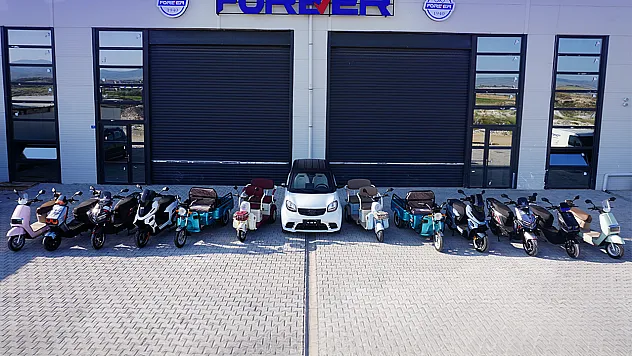 Forever Motor Türkiye Elektrikli Ulaşım Pazarına Sessiz ve Sıfır Emisyonlu Araçlarla Giriş Yaptı