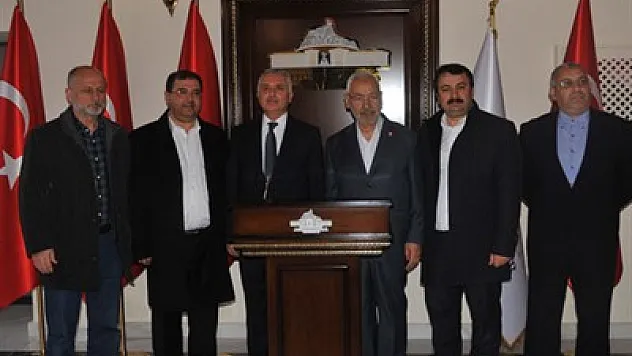 Gannuşi Afyonkarahisar’da tarihi yerleri ziyaret etti