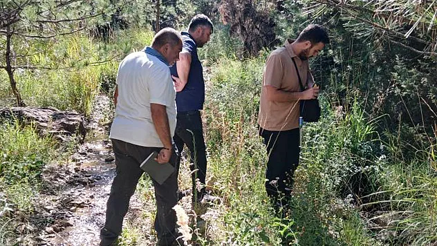Gediz Gökler Beldesinde Sıcak Su Arama Çalışmaları Başlatıldı