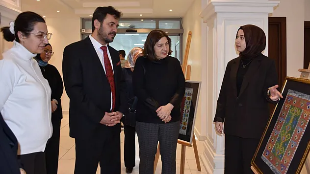 Geleneksel Türk Sanatları'na Ait Eserler, AFSÜ'de Sergilendi