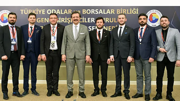 Genç Girişimciler, TOBB'da  bilgilendirme seminerine katıldı