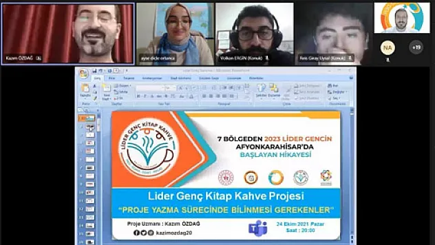 Gençlere proje yazma eğitimi verildi