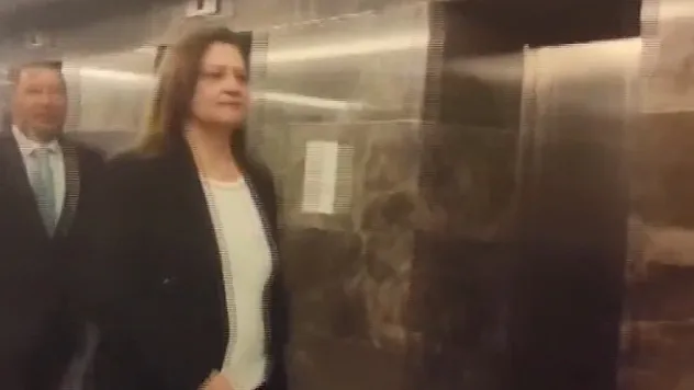 Genel Merkez'den ilk görüntü… Burcu Köksal AK Parti'de