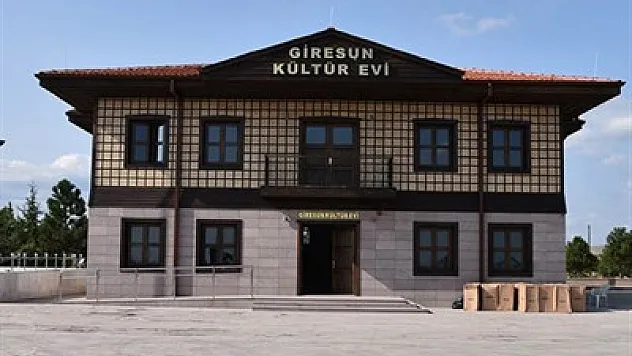 Giresunlular Evi'ni Bakan Eroğlu açacak