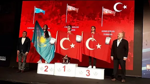 Güçlü bilek Gülçin dünya şampiyonu